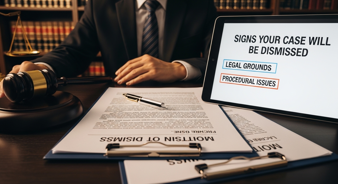 Signs Your Case Will Be Dismissed