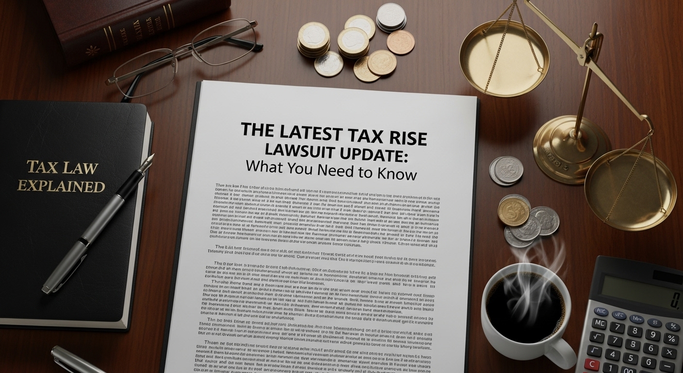 Tax Rise Lawsuit Update