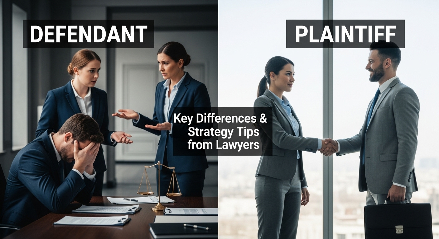 Defendant vs Plaintiff