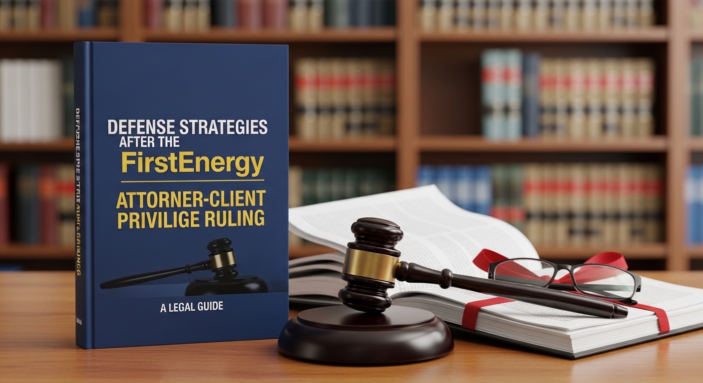 FirstEnergy Attorney-Client Privilege Ruling